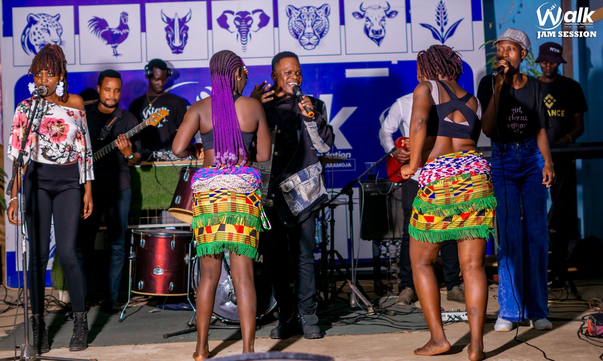 Live concert moment