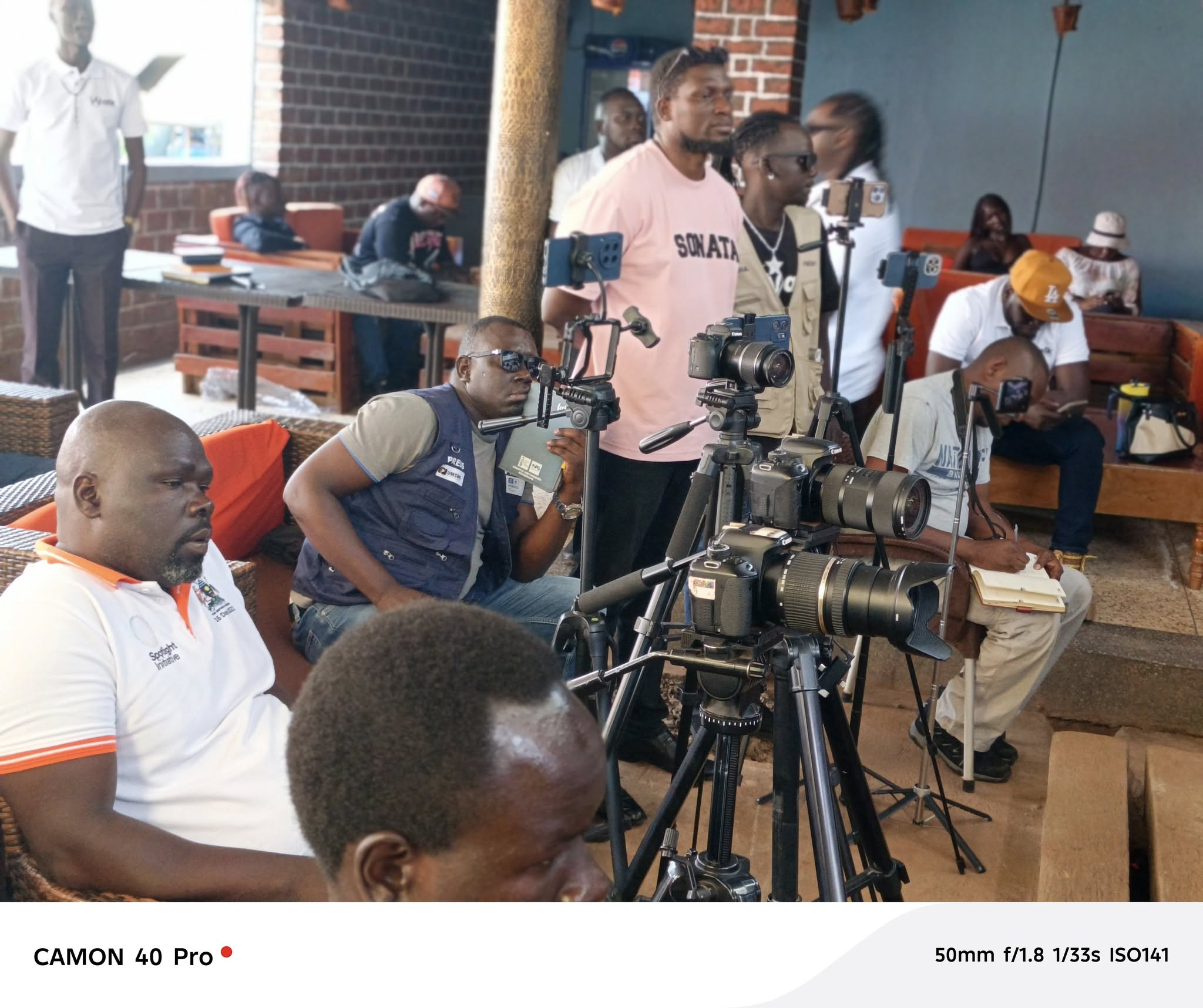 Videography session