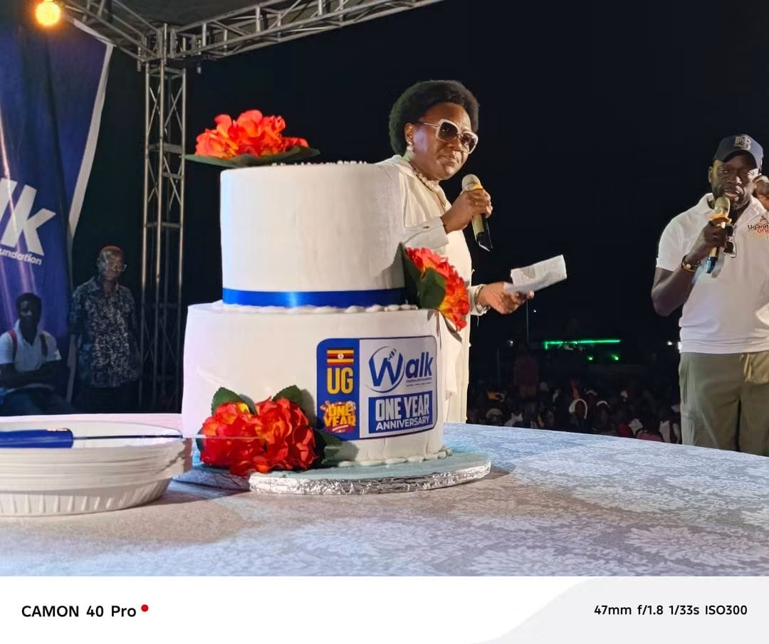 WALK anniversary cake